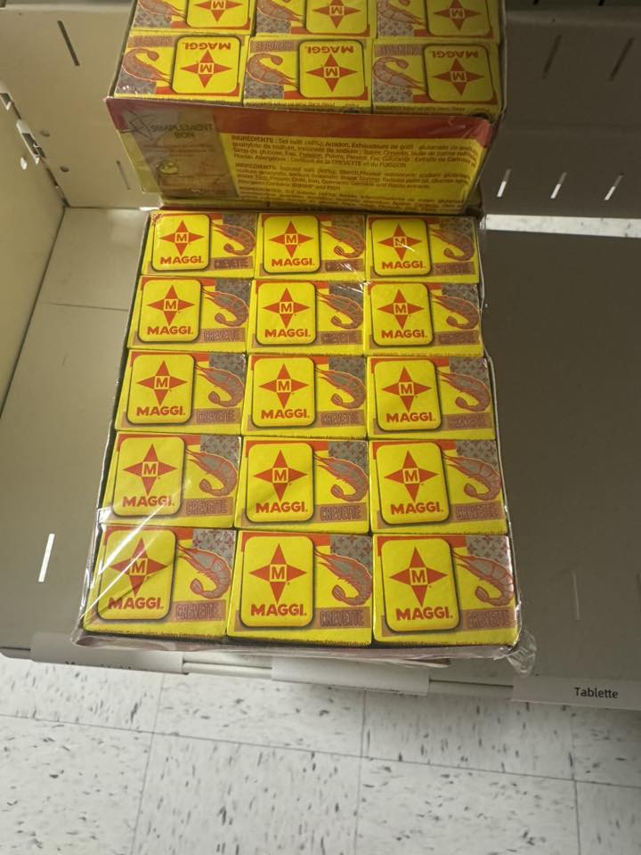 Maggi cube crevette
